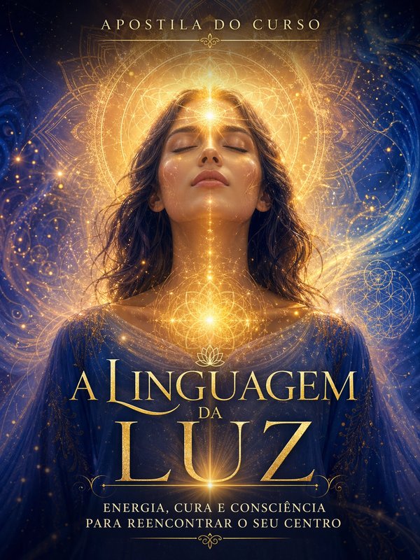 Capa do Volume 1 — A Linguagem da Luz